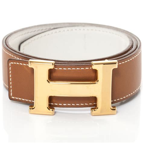 hermes belt with h